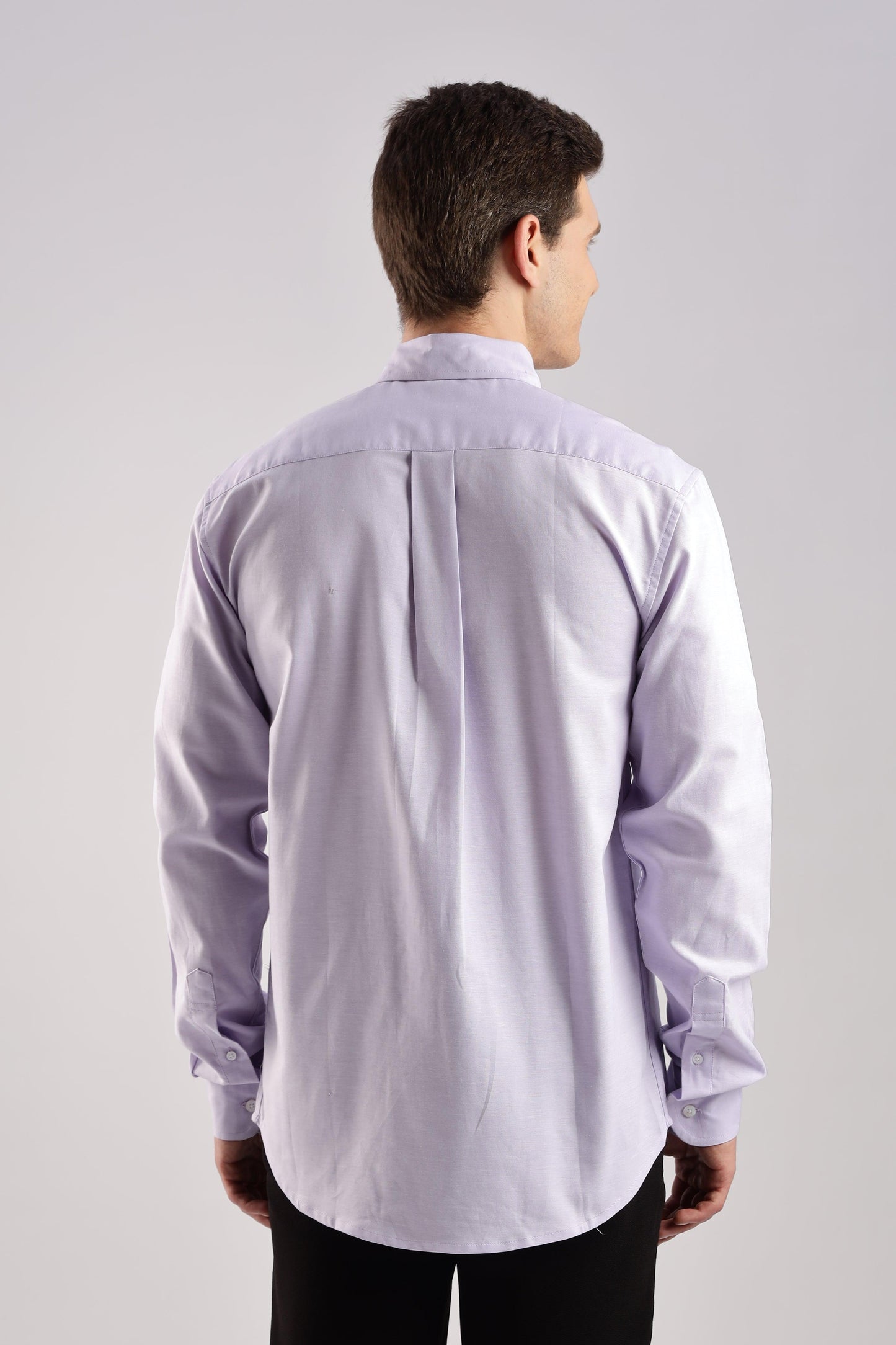 Lavender Oxford Shirt - Weaverbird-Creating Your Dream Attire
