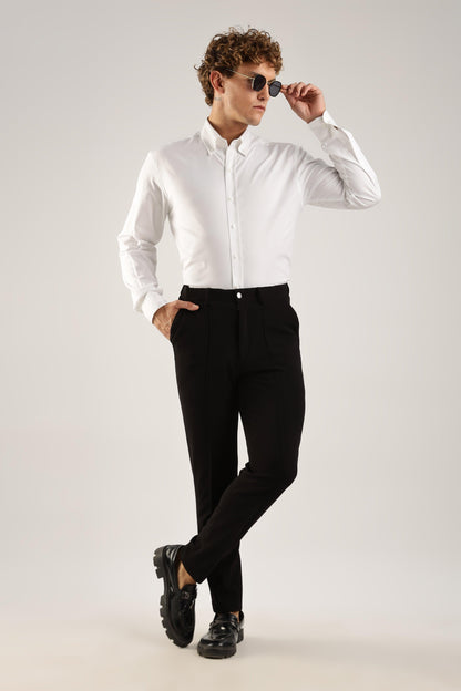 Plain White Oxford Shirt